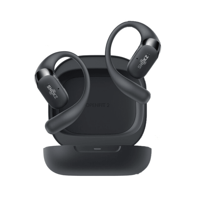 Buy SHOKZ OpenFit 2+ True Wireless Open-Ear Headphones, Gray