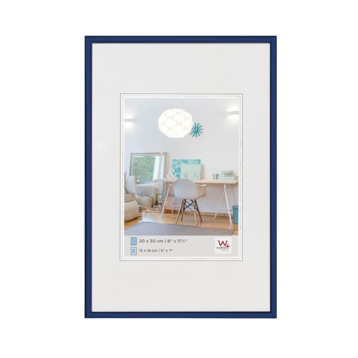 Walther Design New Lifestyle Plastic KV130L, 21x30 cm, Blue