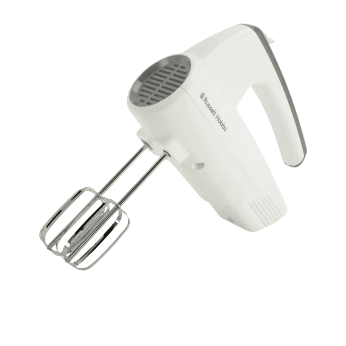 Russell Hobbs Go Create Electric Hand Mixer, 250 watts, 5 speed, 2 attachments, White - 27520