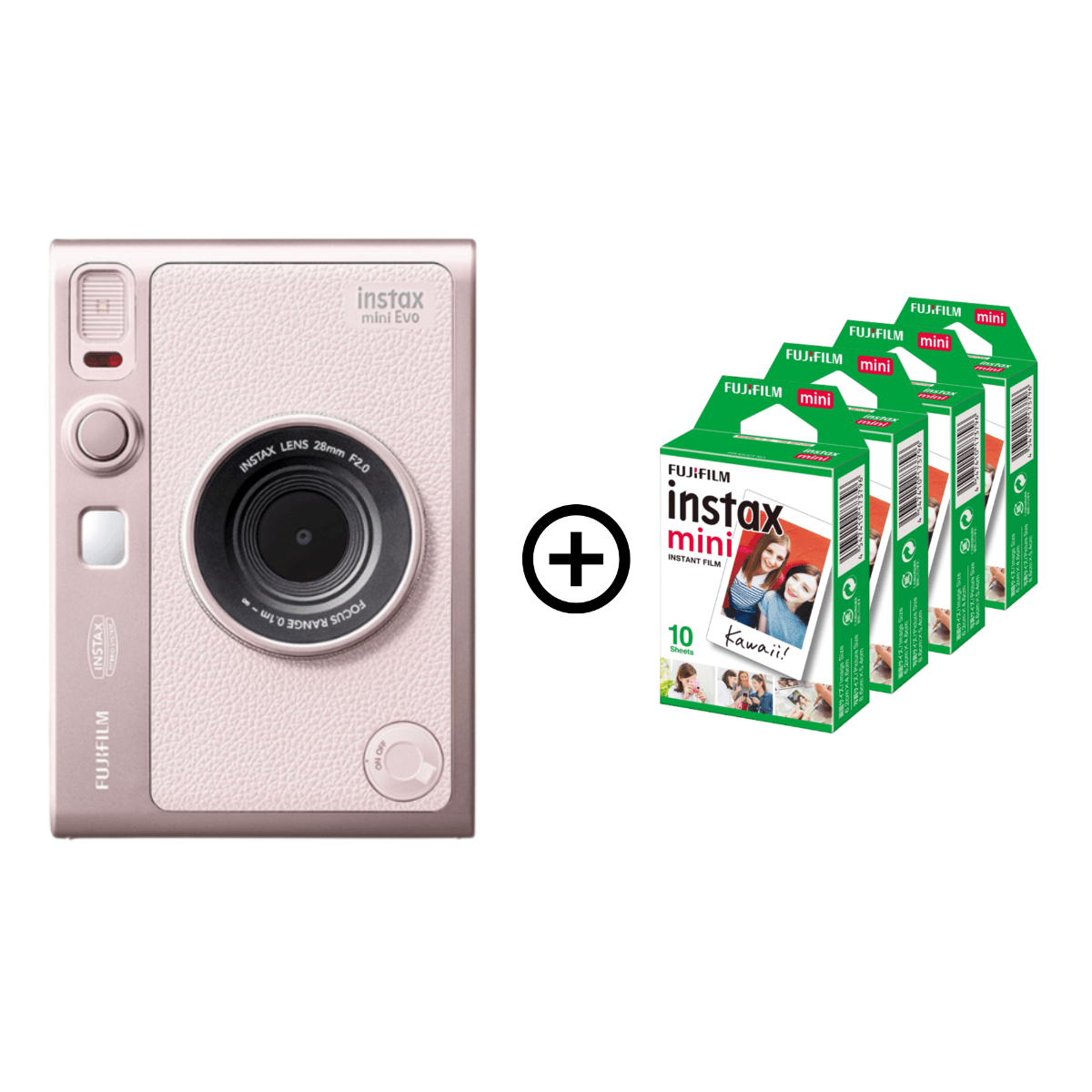 Buy Fujifilm Instax Mini Evo Camera - Gentle Rose online