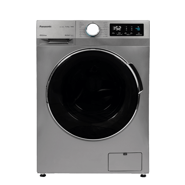 Panasonic 9KG Front Load Inverter Washing Machine, Abaya Wash, NA-18MG1LAS