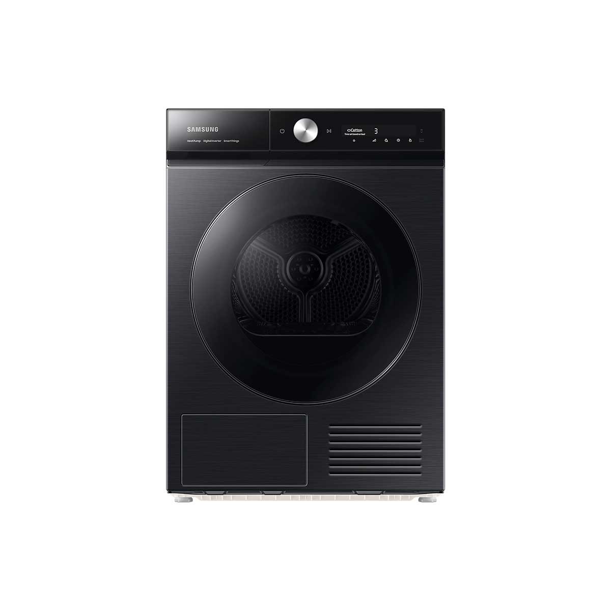 Samsung 9KG Bespoke AI™ Dryer with Super Speed Dry and Heat Pump Tumble Dry, Black - DV90BB9445GB