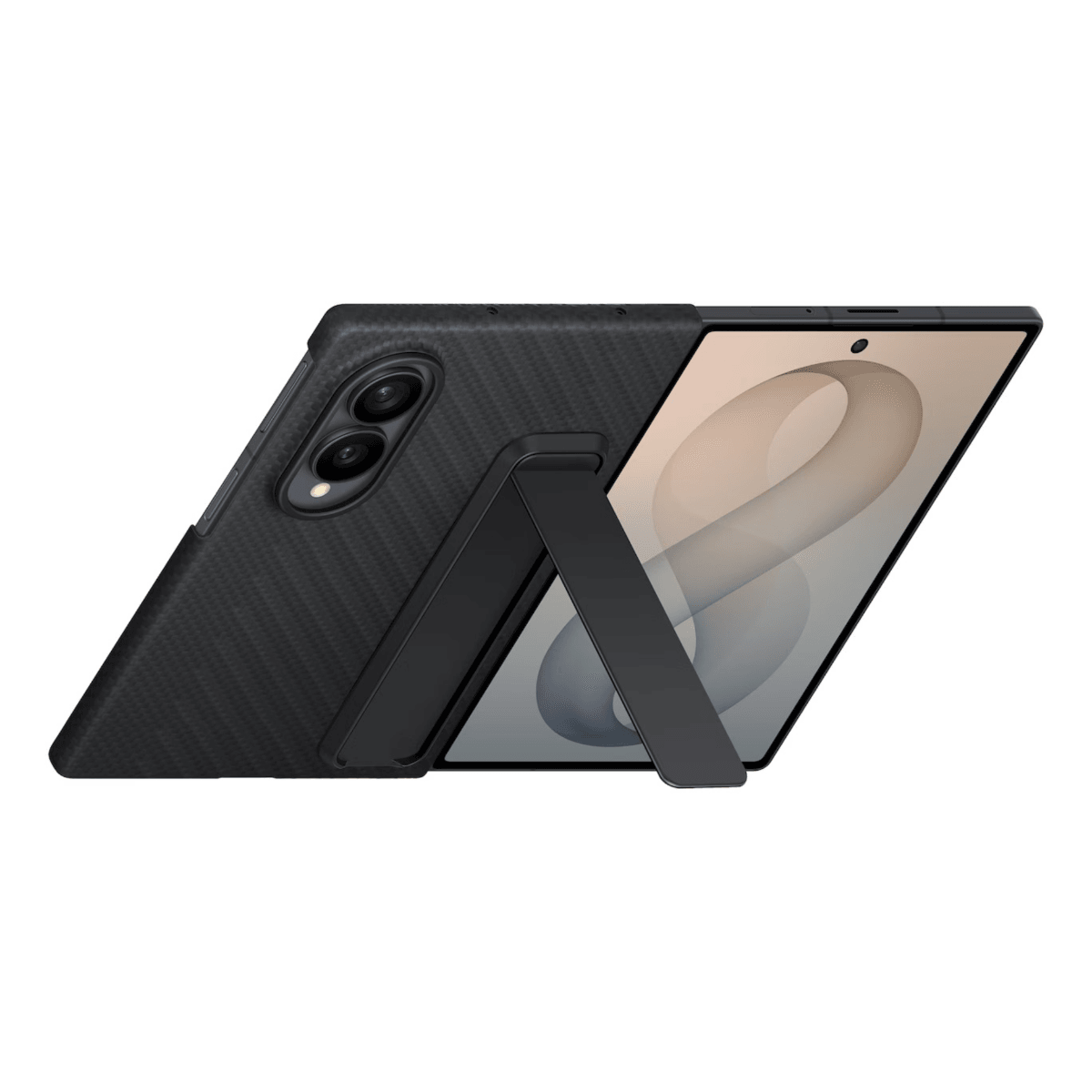 Buy Samsung Galaxy Z Fold8 Carbon Standing Case, Black - XF971SBEGWW online