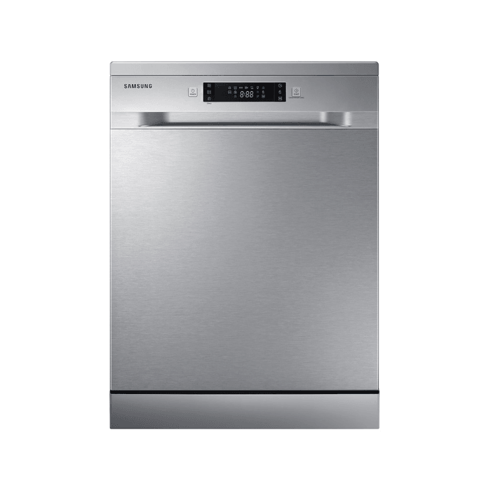 Buy طقم غسالة الأطباق سامسونج 13 فرد، فضي - DW60M5050FS/SG online Buy طقم غسالة الأطباق سامسونج 13 فرد، فضي - DW60M5050FS/SG online