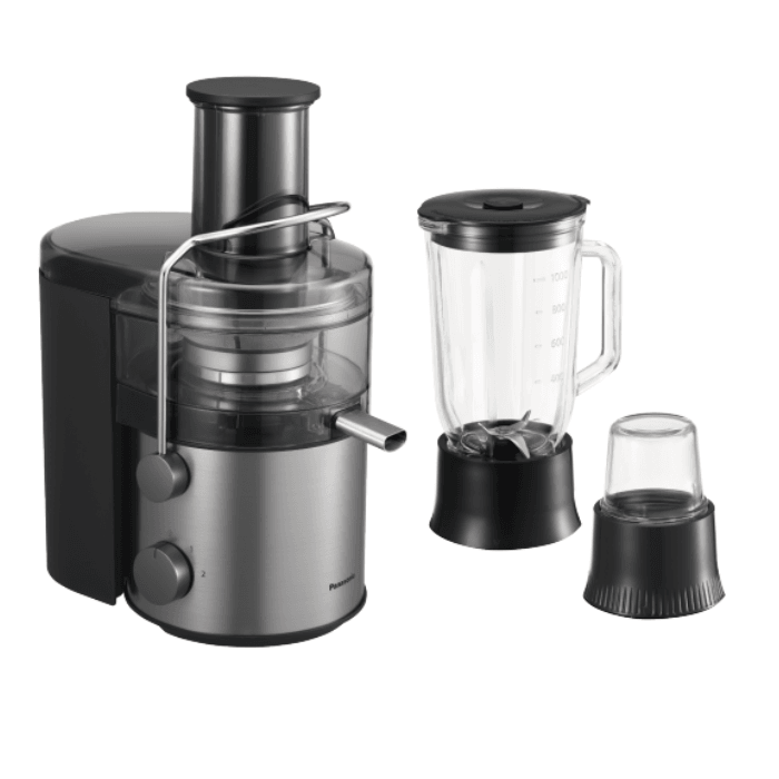 Buy Panasonic 2L Large Capacity Juicer MJ-CB800STZ, Silver online Buy Panasonic 2L Large Capacity Juicer MJ-CB800STZ, Silver online