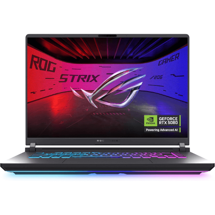 Buy ASUS ROG Strix G16 G615LW-G321W, 16-inch, FHD+ 16:10, 1920 x 1200, WUXGA, 165Hz, Intel® Core™ Ultra 9 Processor 275HX 2.7 GHz, NVIDIA® GeForce RTX™ 5080, 16GB GDDR7, 1TB PCIe® 4.0 NVMe™ M.2 SS, DDR5 32GB Ram, Windows 11 Home, Gray, U9MB1SS6BJ online Buy ASUS ROG Strix G16 G615LW-G321W, 16-inch, FHD+ 16:10, 1920 x 1200, WUXGA, 165Hz, Intel® Core™ Ultra 9 Processor 275HX 2.7 GHz, NVIDIA® GeForce RTX™ 5080, 16GB GDDR7, 1TB PCIe® 4.0 NVMe™ M.2 SS, DDR5 32GB Ram, Windows 11 Home, Gray, U9MB1SS6BJ online