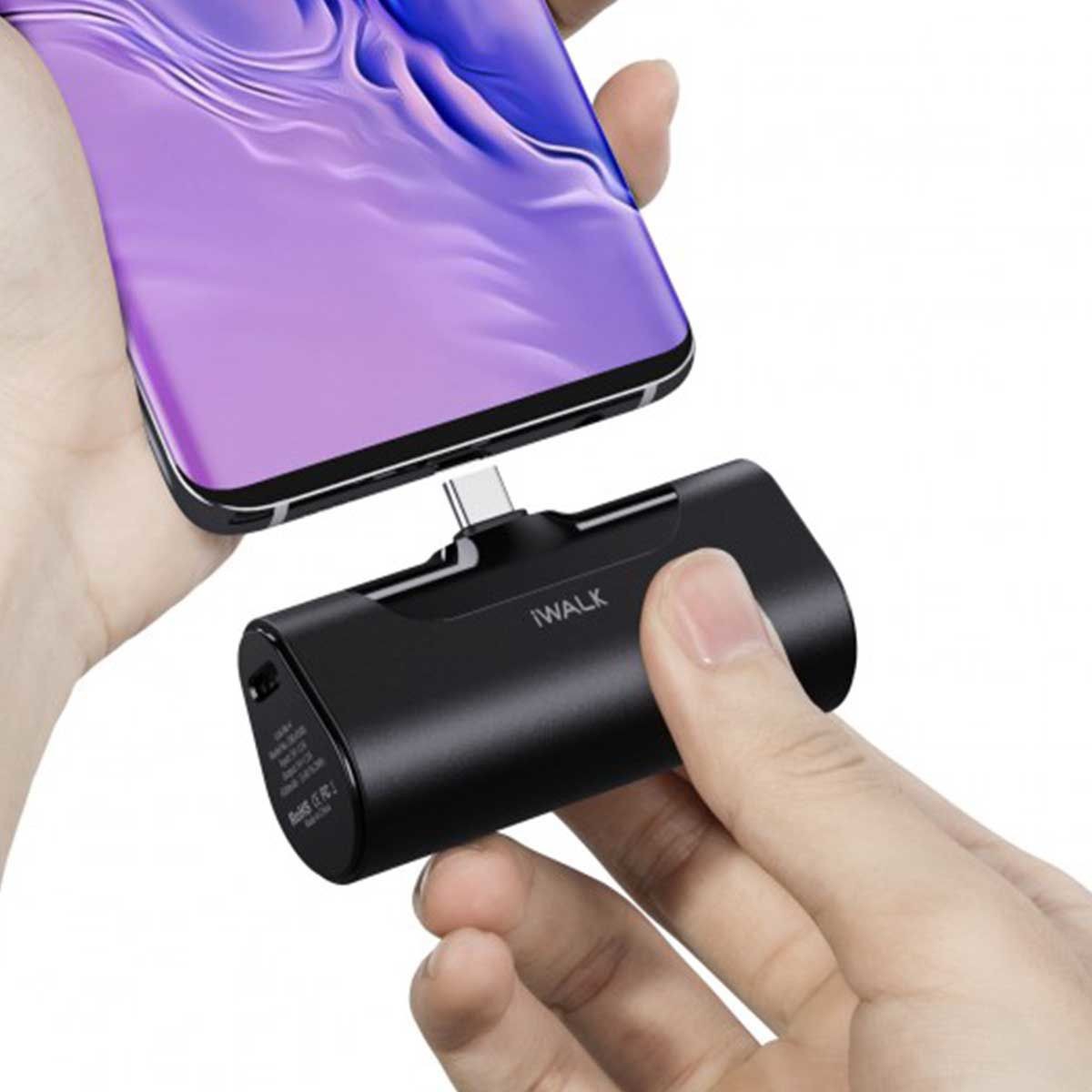 Buy IWALK 4500MAH Portable Charger USB C Battery Pack Black Online