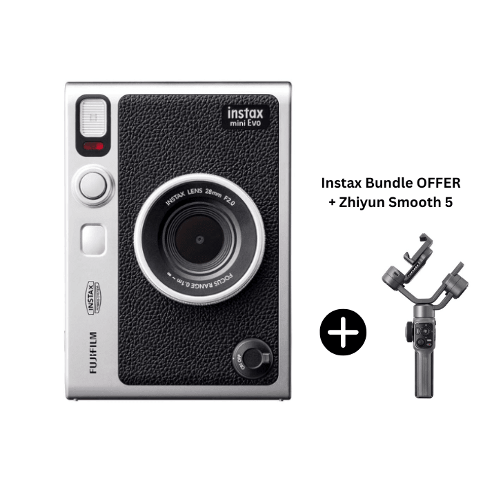 Buy Fujifilm Instax Mini Evo Camera Black Online in Qatar at