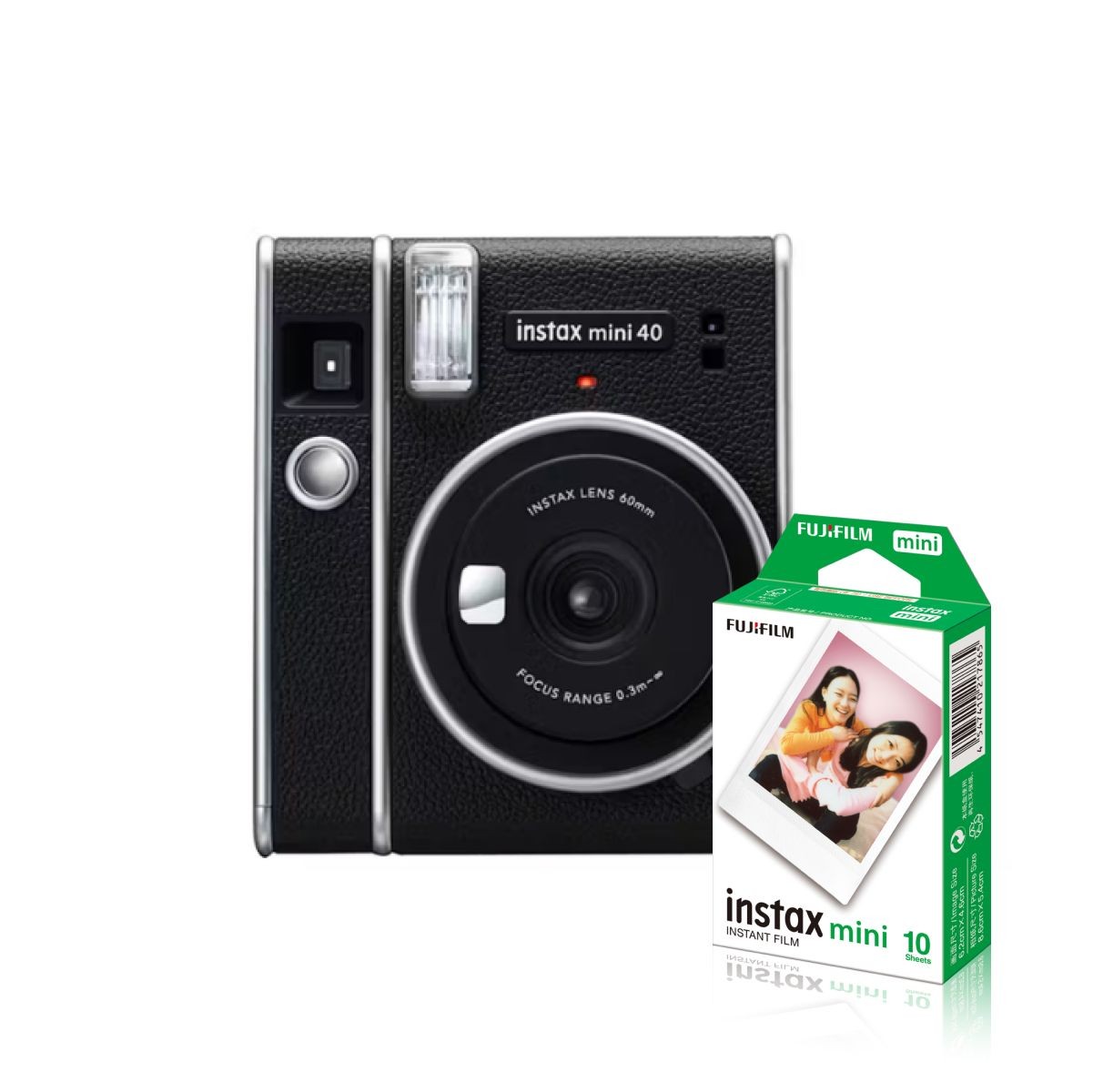Buy Fujifilm Instax Mini 40 Instant Camera, Black Online in Qatar