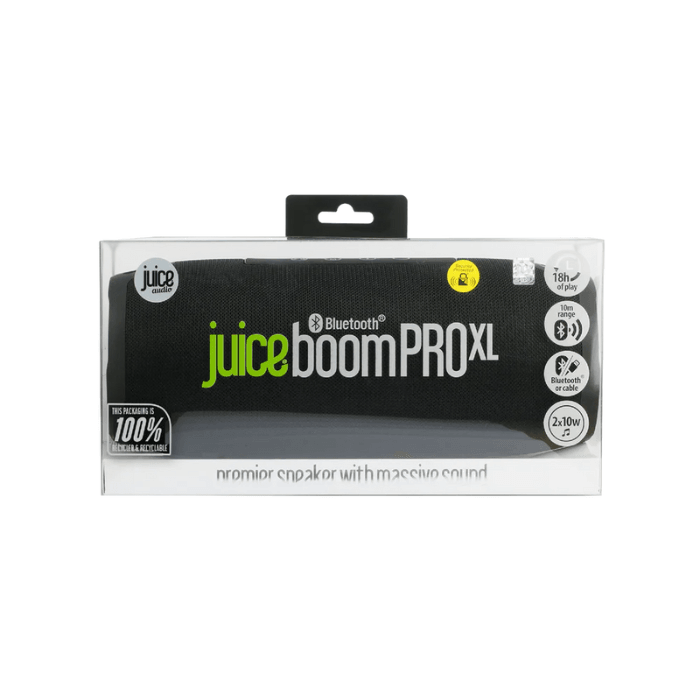 Buy Juice Boom Pro XL Bluetooth Speaker, Black Online in Qatar at