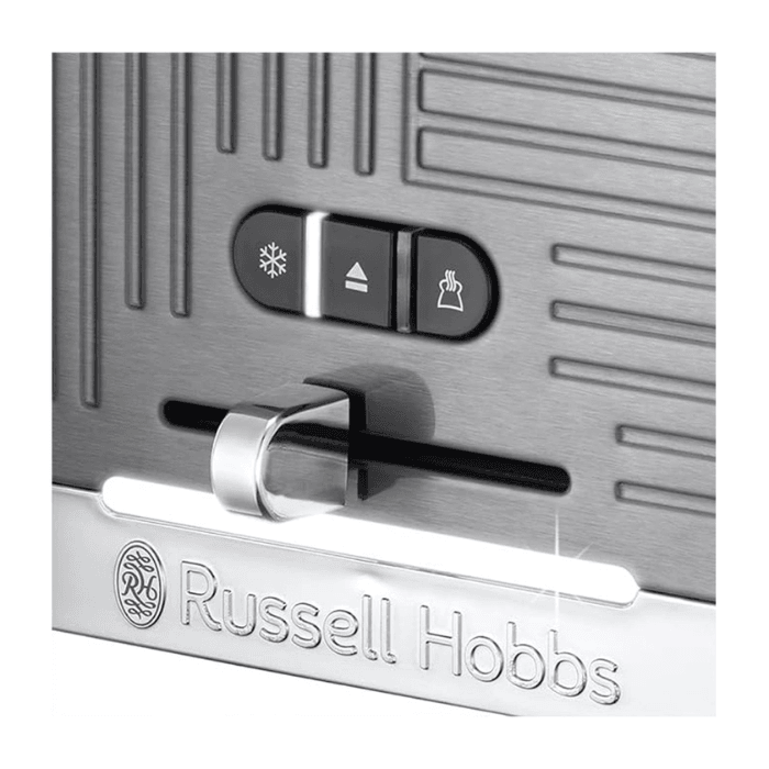 Buy Russell Hobbs Geo Steel Slice Toaster 25250 Clearance