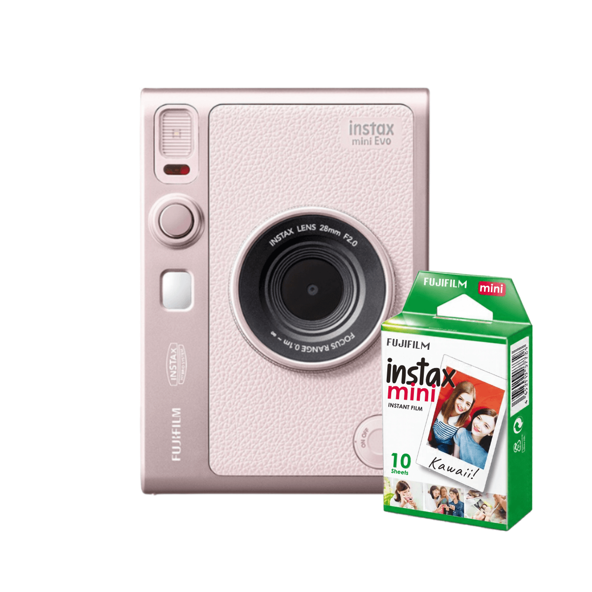 Buy Fujifilm Instax Mini Evo Camera - Gentle Rose online Buy Fujifilm Instax Mini Evo Camera - Gentle Rose online