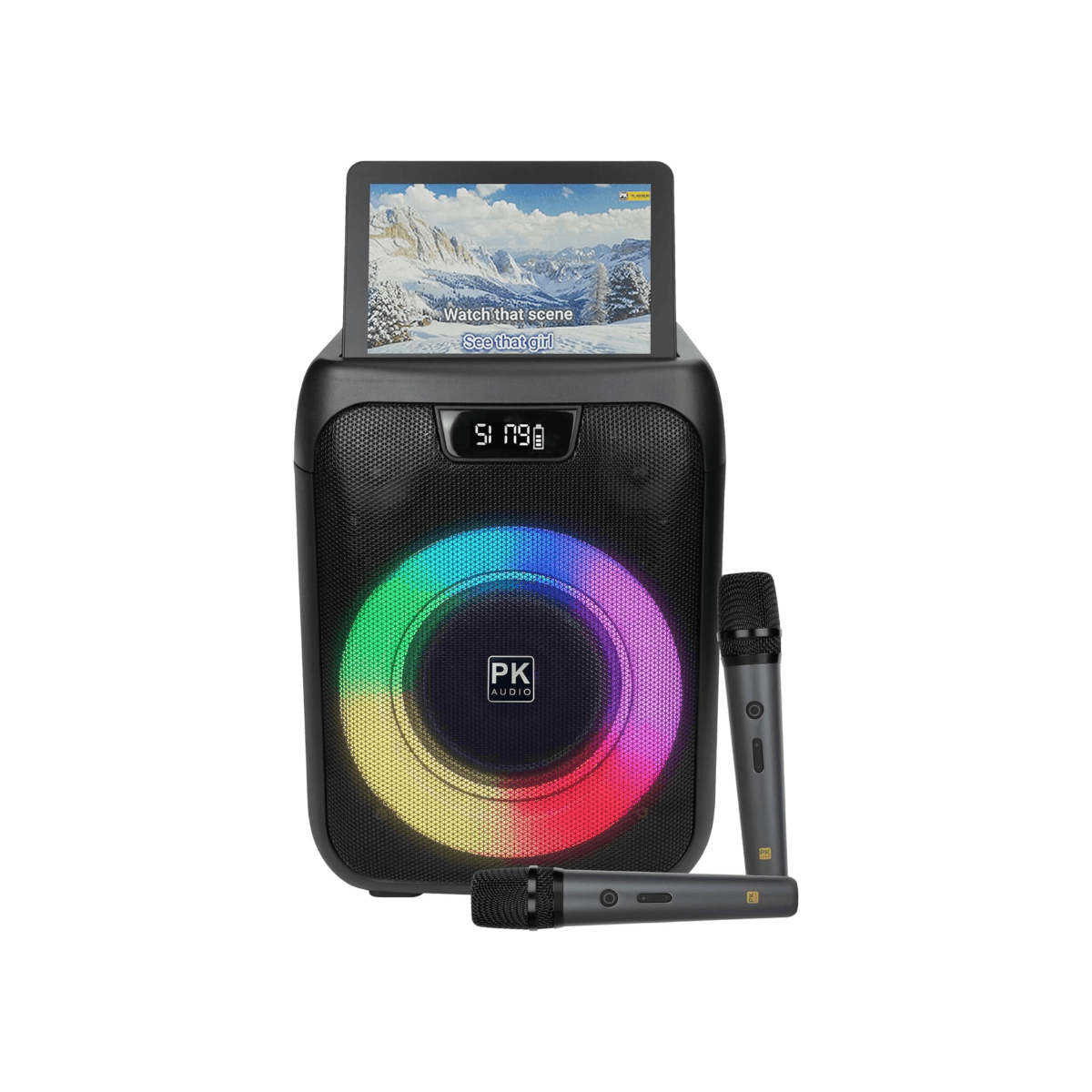 Buy Platinum LX15 Built-in Karaoke Party Jukebox with Screen Display online Buy Platinum LX15 Built-in Karaoke Party Jukebox with Screen Display online