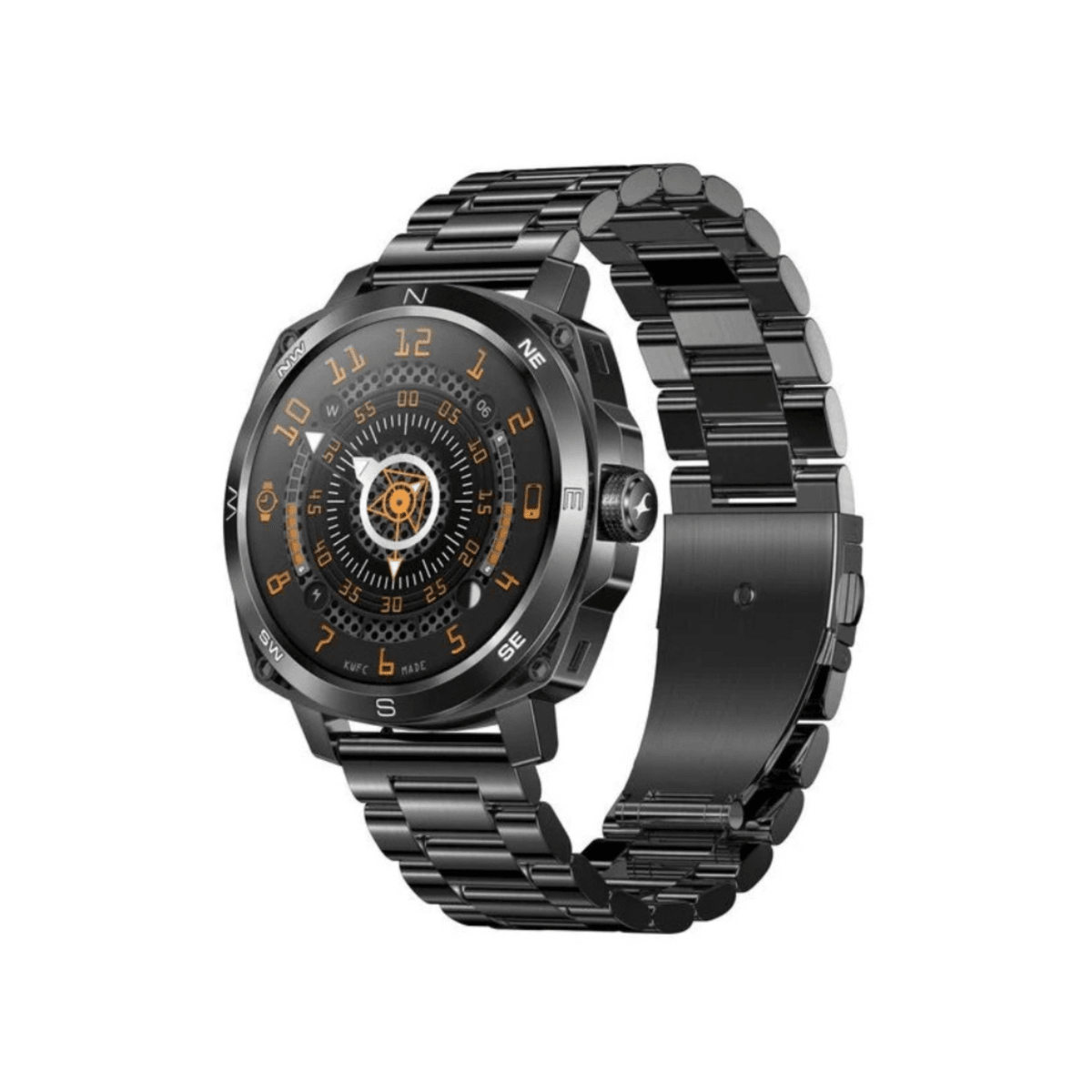 Buy Titan Fastrack Radiant 1.43-inch AMOLED Round Display with Functional Crown - FX338124NM01, Black online Buy Titan Fastrack Radiant 1.43-inch AMOLED Round Display with Functional Crown - FX338124NM01, Black online