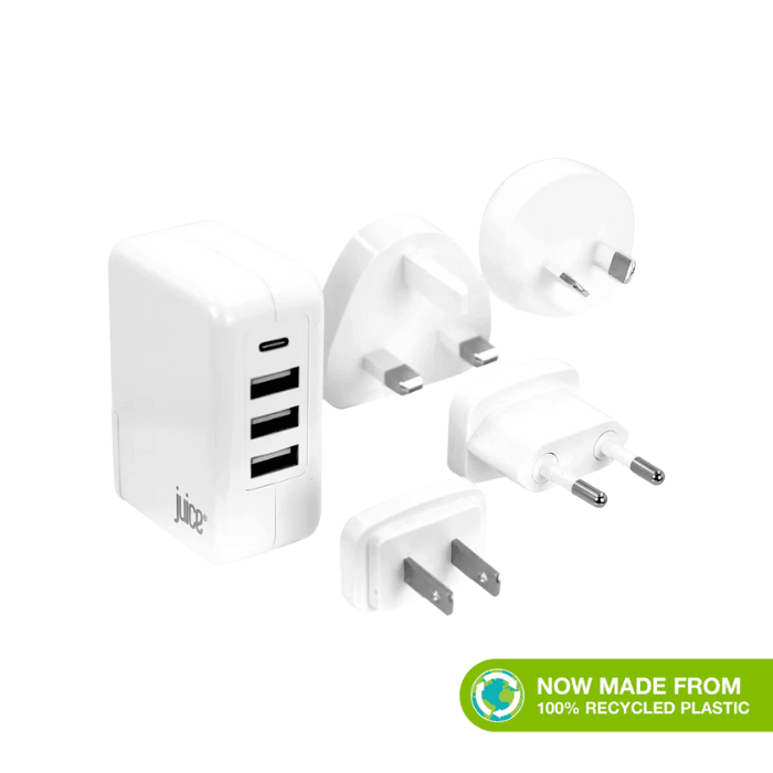 Buy Juice 4.8 Amp Travel Juice Universal Charger, White online Buy Juice 4.8 Amp Travel Juice Universal Charger, White online