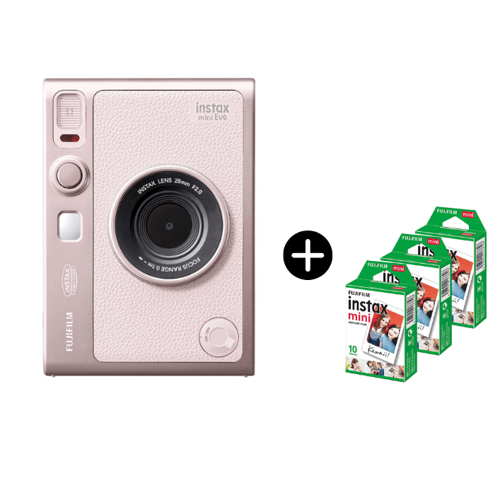 Buy Fujifilm Instax Mini Evo Camera - Gentle Rose online Buy Fujifilm Instax Mini Evo Camera - Gentle Rose online