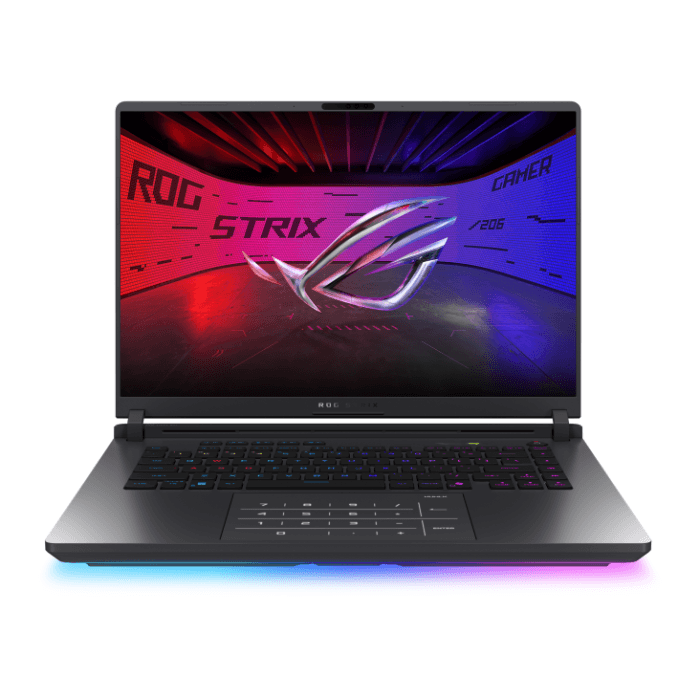 Buy ASUS ROG Strix G16 G615JHR-1SG7821W, 16-inch, FHD+ 16:10, 1920 x 1200, WUXGA, Intel® Core™ i7 Processor 14650HX 2.2 GHz, NVIDIA® GeForce RTX™ 5050 Laptop GPU, 8GB GDDR7, 1TB PCIe® 4.0 NVMe™ M.2 SSD, DDR5 16GB Ram, Windows 11, Gray, I7CB15S4BJ online Buy ASUS ROG Strix G16 G615JHR-1SG7821W, 16-inch, FHD+ 16:10, 1920 x 1200, WUXGA, Intel® Core™ i7 Processor 14650HX 2.2 GHz, NVIDIA® GeForce RTX™ 5050 Laptop GPU, 8GB GDDR7, 1TB PCIe® 4.0 NVMe™ M.2 SSD, DDR5 16GB Ram, Windows 11, Gray, I7CB15S4BJ online