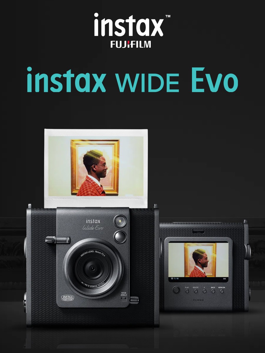 Fujifilm Instax Wide Evo Hybrid Camera Fujifilm Instax Wide Evo Hybrid Camera